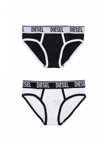 Spodní prádlo diesel um-andre 2-pack-basic und short černá 8y