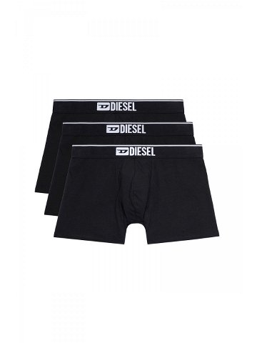 Spodní prádlo diesel umbx-sebastian 3-pack boxer-s černá s