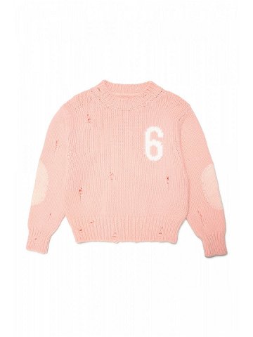 Svetr mm6 knitwear růžová 8y