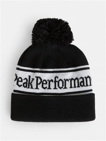 Čepice peak performance jr pow hat černá none