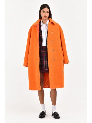 Kabát manuel ritz women s coat oranžová 42
