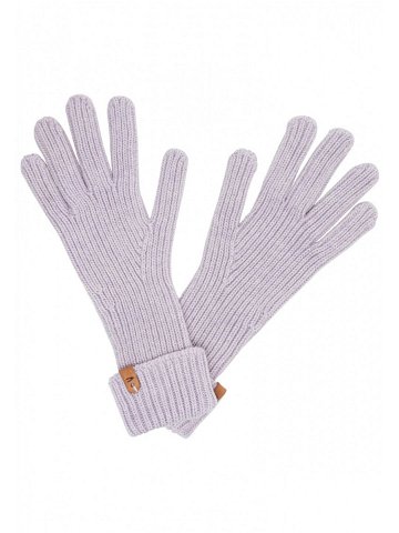 Rukavice camel active knitted gloves fialová m