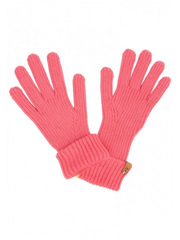 Rukavice camel active knitted gloves růžová s
