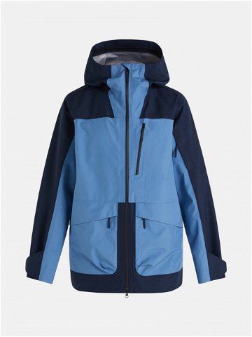 Lyžařská bunda peak performance m vertical 3l gore-tex jacket modrá xxl