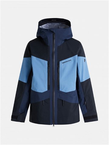 Lyžařská bunda peak performance m gravity gore-tex jacket modrá xl