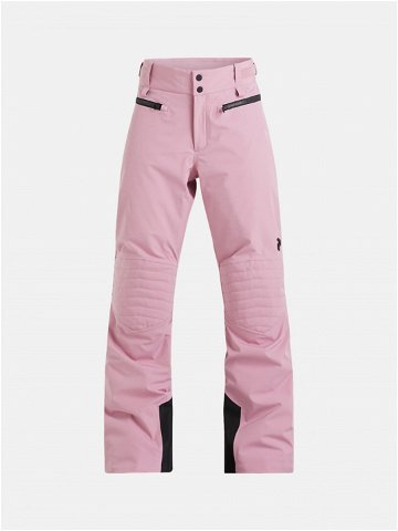 Lyžařské kalhoty peak performance jr scoot pants růžová 140