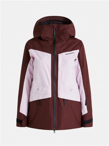 Lyžařská bunda peak performance w gravity 2l gore-tex jacket růžová xl