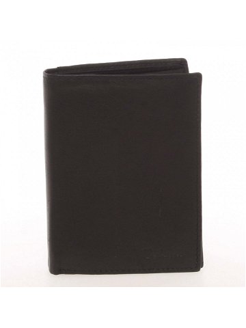 Pánská kožená černá peněženka – Delami Therron