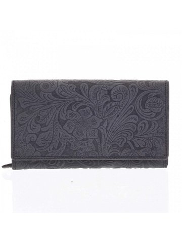 Dámská kožená peněženka černá – Tomas Imbali