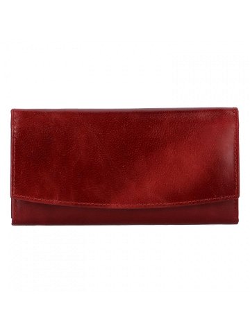 Dámská kožená peněženka tmavě červená – Tomas Suave