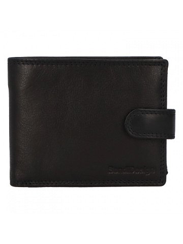 Pánská kožená peněženka černá – SendiDesign Maty New