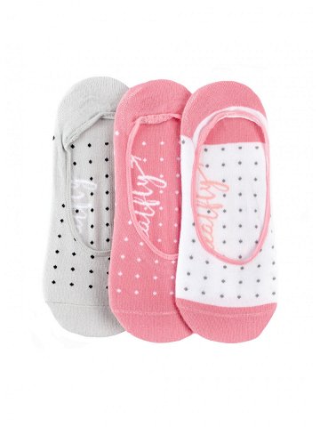 Meatfly ponožky Low socks – Triple pack A Small Dots Mnohobarevná Velikost One Size