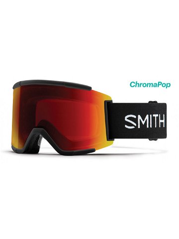 Smith snowboardové brýle Squad XL Black Chrom Sun Red Mir Černá Velikost One Size
