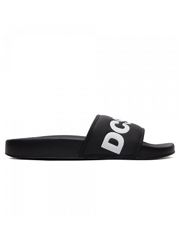 Dc shoes pantofle Slide Black White Černá Velikost 13 US