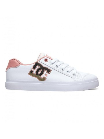 Dc shoes dámské boty Chelsea P SE White Pink Bílá Velikost 6 US