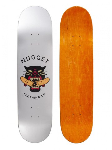 Nugget skateboardová deska Black Panther High A – Silver Stříbrná Velikost skate 7 9 quot