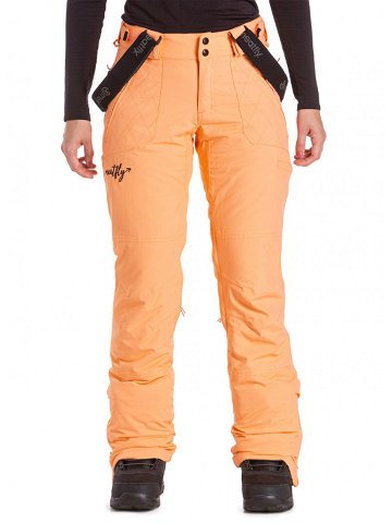 Meatfly snowboardové kalhoty Foxy C – Papaya Oranžová Velikost S