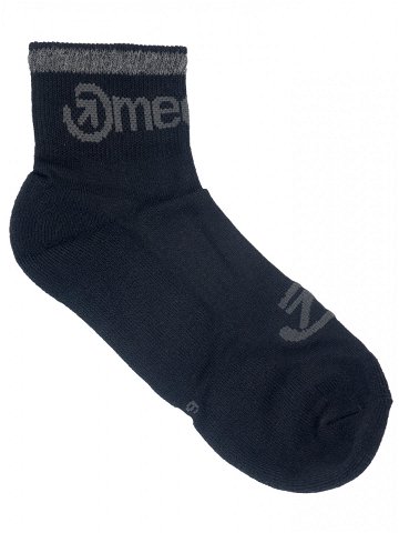 Meatfly ponožky Middle Black Černá Velikost L
