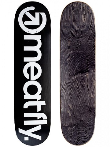 Meatfly skateboardová deska MF Brand Logo Black White Medium Černá Velikost skate 8 1 quot