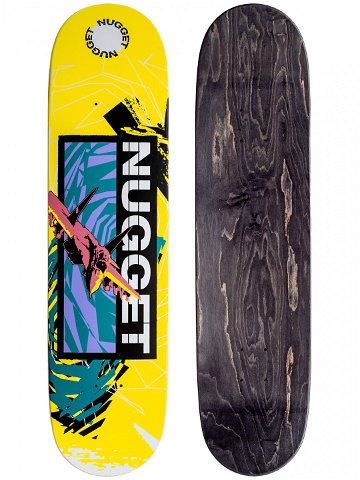 Nugget skateboardová deska Forsage Retro Medium Žlutá Velikost skate 8 0 quot