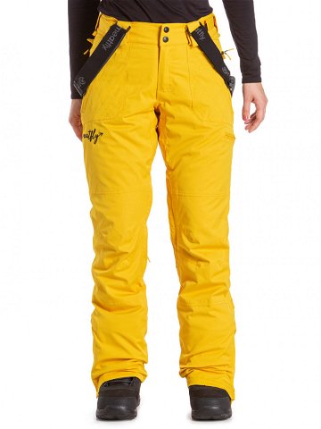 Meatfly dámské SNB & SKI kalhoty Foxy Premium Yellow Žlutá Velikost XL