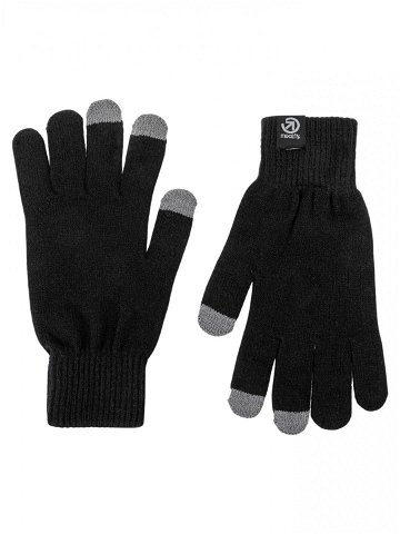 Meatfly rukavice Boyd – Black Grey Černá Velikost One Size