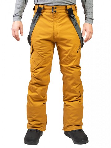 Meatfly pánské SNB & SKI kalhoty Ghost Premium Wood Oranžová Velikost XL