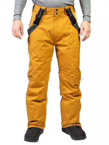 Meatfly pánské SNB & SKI kalhoty Gnar Premium Wood Oranžová Velikost XL