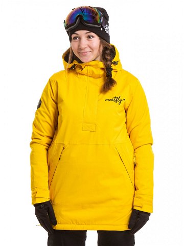 Meatfly dámská SNB & SKI bunda Yuki Premium Yellow Žlutá Velikost XL