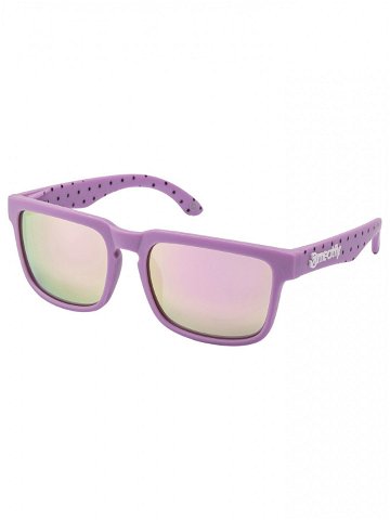 Meatfly sluneční brýle Memphis Purple Dots Fialová Velikost One Size