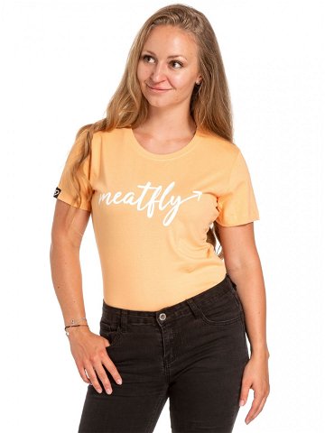 Meatfly dámské tričko Luna Peach Oranžová Velikost L
