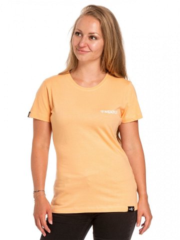 Meatfly dámské tričko Lynn Peach Oranžová Velikost L