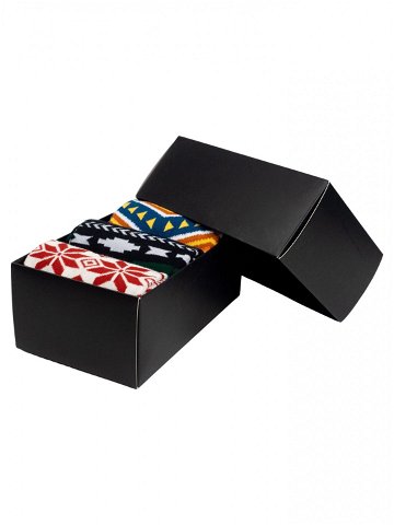 Meatfly ponožky Lexy Gift Pack Norway Mnohobarevná Velikost L XL