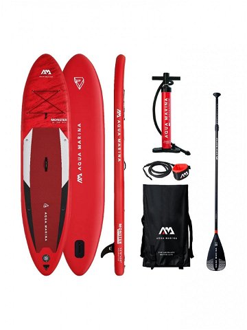 Aqua marina paddleboard Monster 12 quot x 33 quot x 6 quot Červená Velikost paddle 12 quot