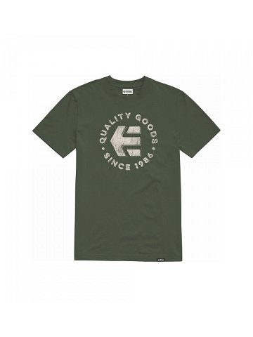 Etnies pánské triko Since 1986 Forrest Zelená Velikost XXL