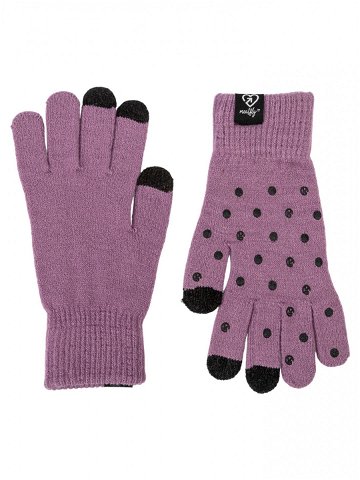 Meatfly rukavice Boyd Purple Dots Fialová Velikost One Size