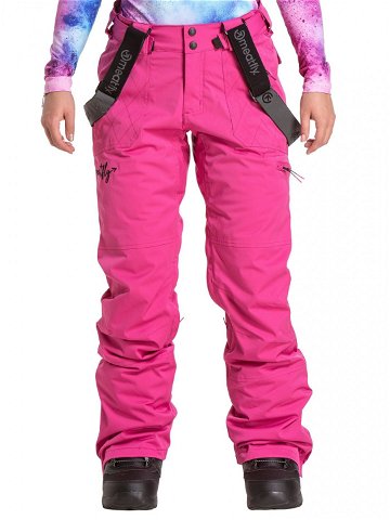 Meatfly dámské SNB & SKI kalhoty Foxy Premium Berry Pink Růžová Velikost L