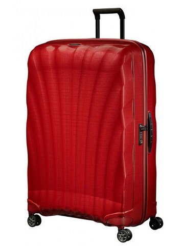 Samsonite Skořepinový cestovní kufr C-lite Spinner 144 l – červená