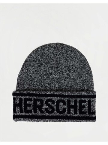 Herschel Supply Elmer Logo Heather Black Black