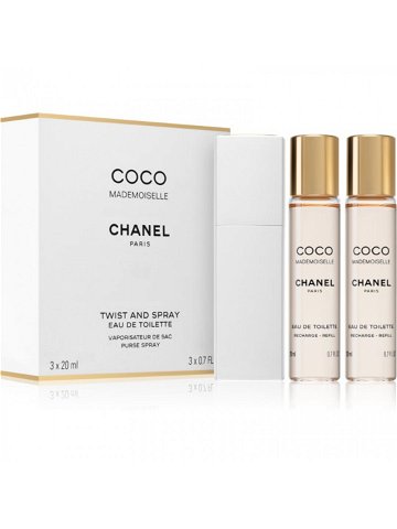 Chanel Coco Mademoiselle toaletní voda pro ženy 3×20 ml