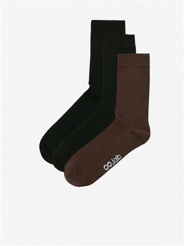 ZOOT lab Ponožky 3 páry Černá