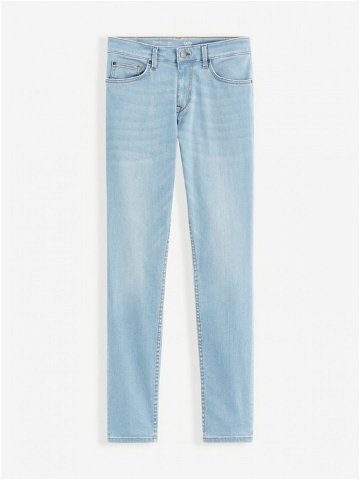 Celio Length Jeans Modrá