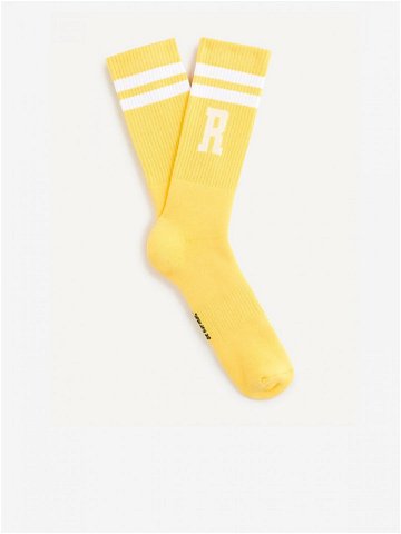 Celio Ponožky Žlutá
