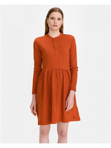 SuperDry Jersey Mini Šaty Oranžová