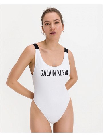 Calvin Klein Jednodílné plavky Bílá