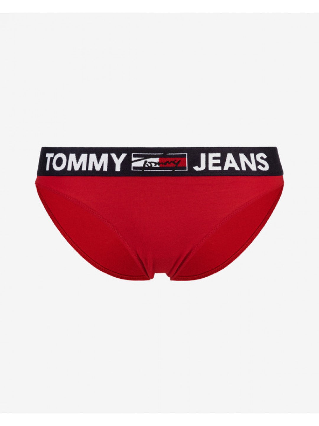 Tommy Jeans Contrast Waistband Kalhotky Červená