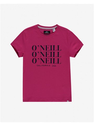O Neill All Year Triko dětské Růžová
