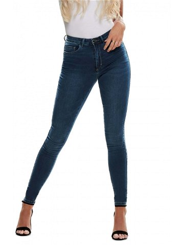 ONLY Dámské džíny ONLROYAL Skinny Fit 15181725 Dark Blue Denim S 30