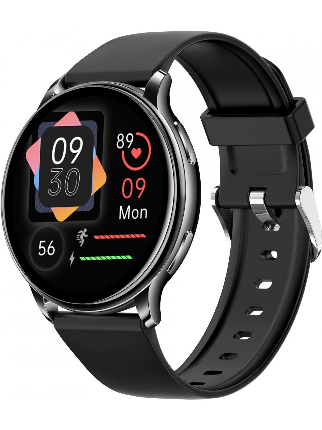 Wotchi Smartwatch W10KM – Black