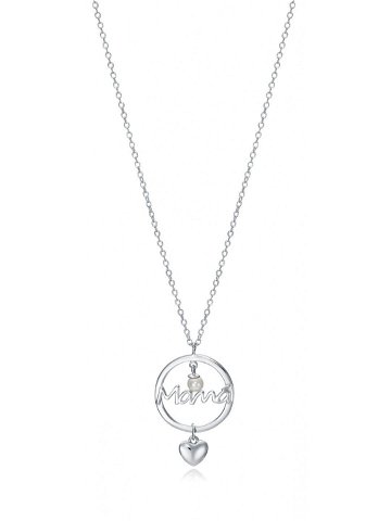 Viceroy Půvabný stříbrný náhrdelník pro maminku Dia Madre 13054C000-60 řetízek přívěsek